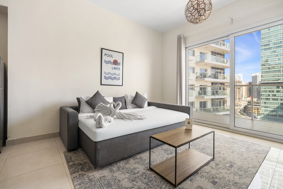 One Bedroom Family Apt. W/ Kitchen & Balcony