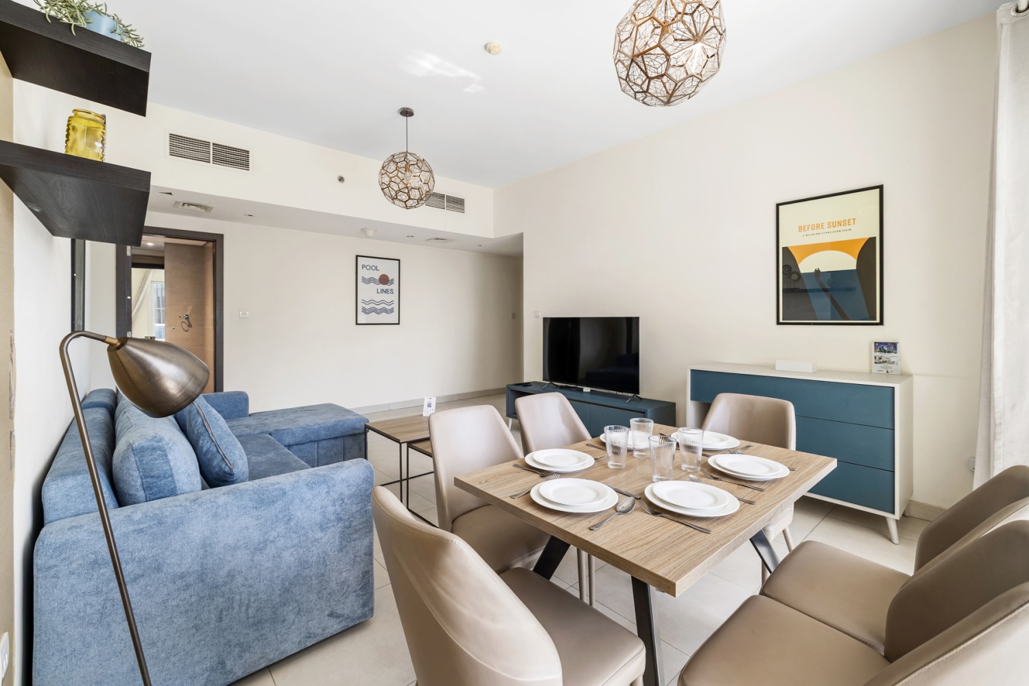 Two Bedroom Family Apt. w/  Kitchen & Balcony