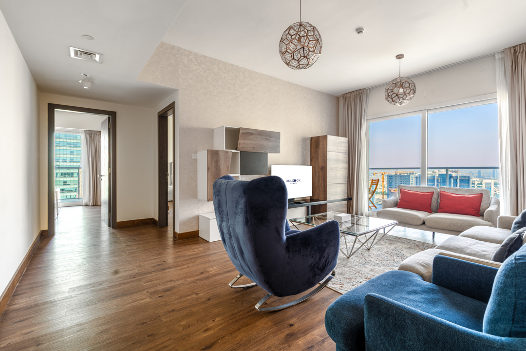 Premium Two Bedroom Apt. w/ Kitchen & Balcony