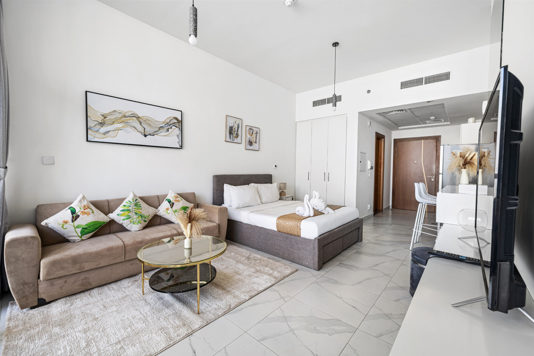 Premium Studio | Burj Khalifa & Canal View