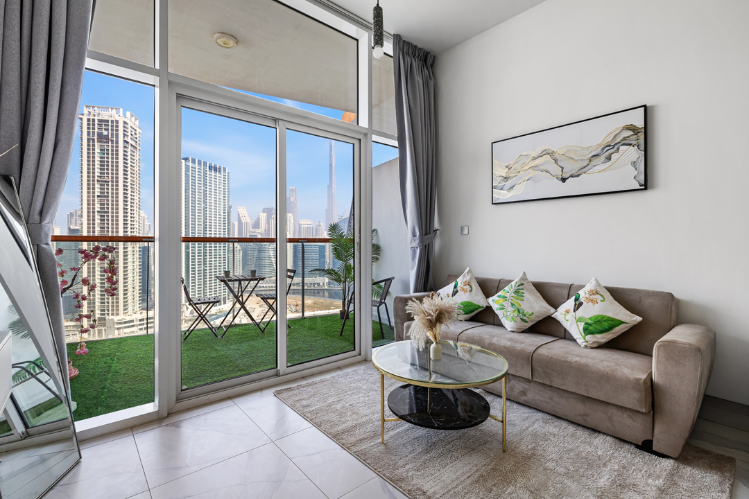 Premium Studio | Burj Khalifa & Canal View